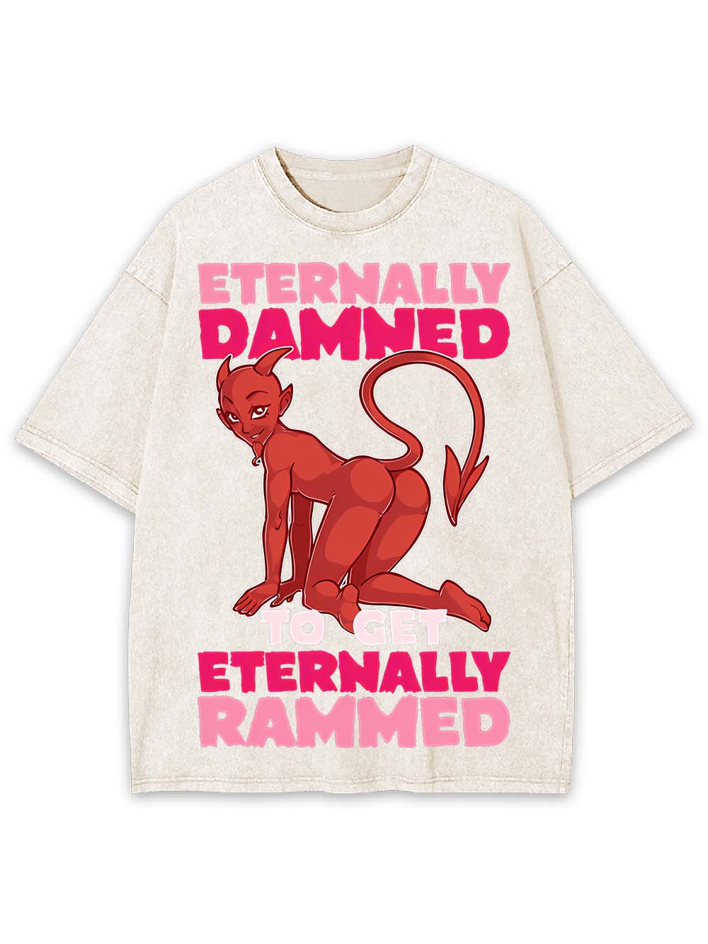 Eternally Damned Washed Tshirt