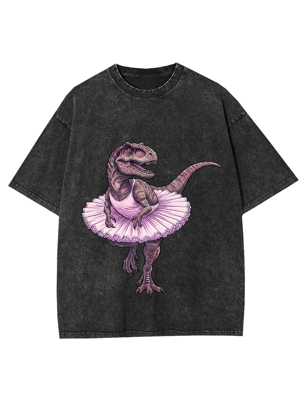 Ballerina T-Rex Washed Tshirt