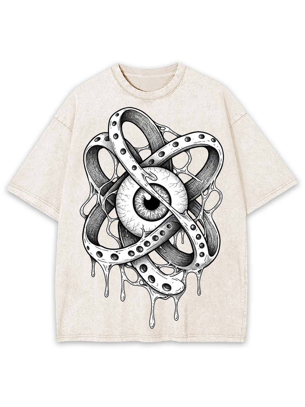 Alien Eye Washed Tshirt