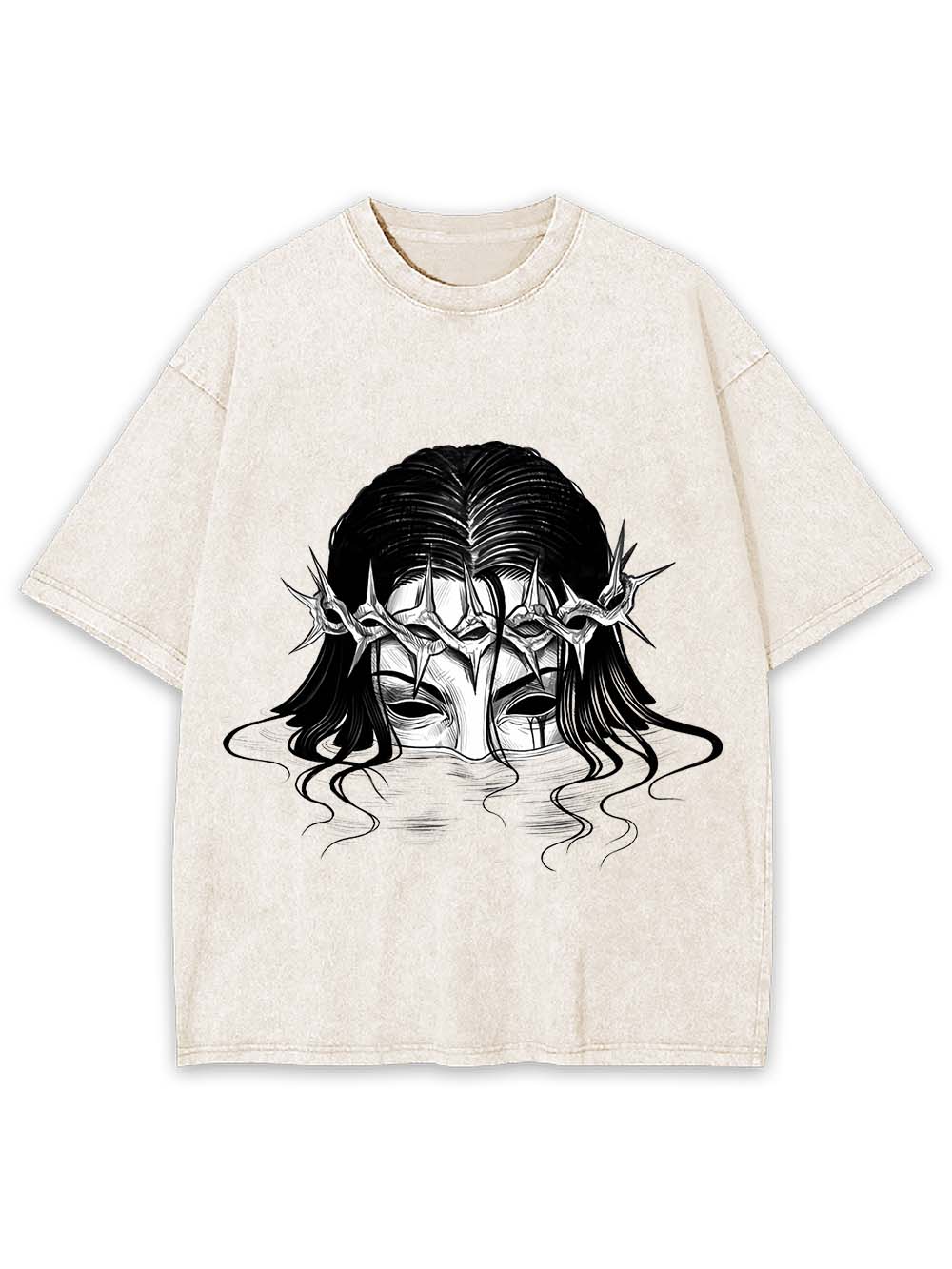 CROWN OF SILENT DESPAIR WASHED TSHIRT