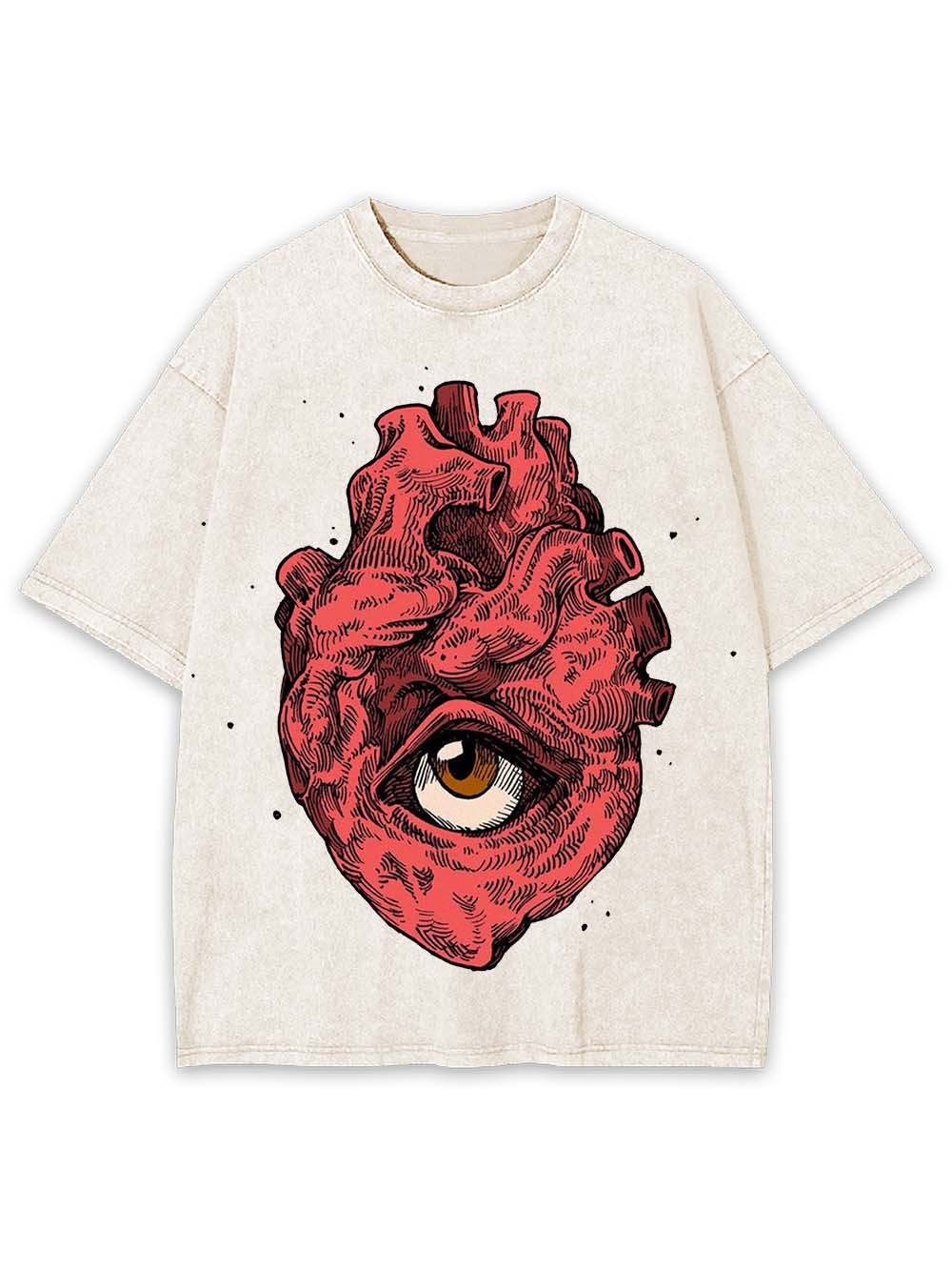 Heart Vision Washed Tshirt
