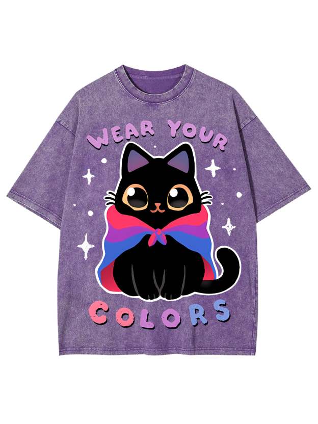 Wear Your Colors Washed Tshirt