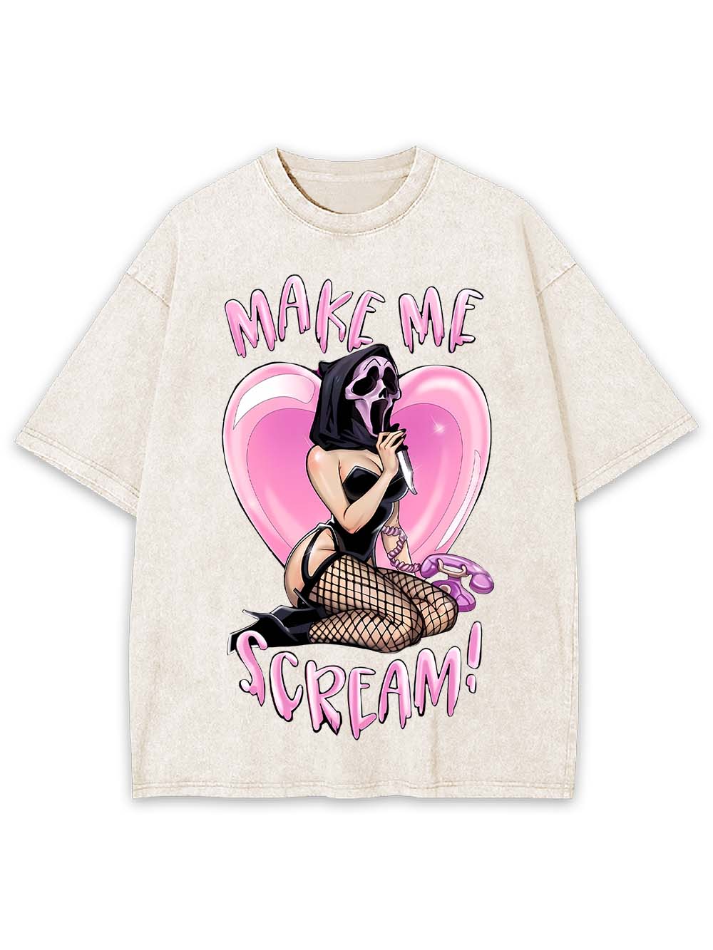 Make Me Scream! Washed Tshirt