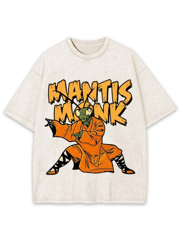 Mantis Monk Washed Tshirt