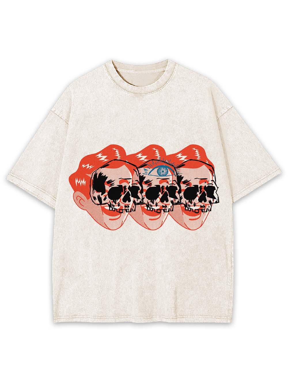 THIRD EYE TRIO WASHED TSHIRT