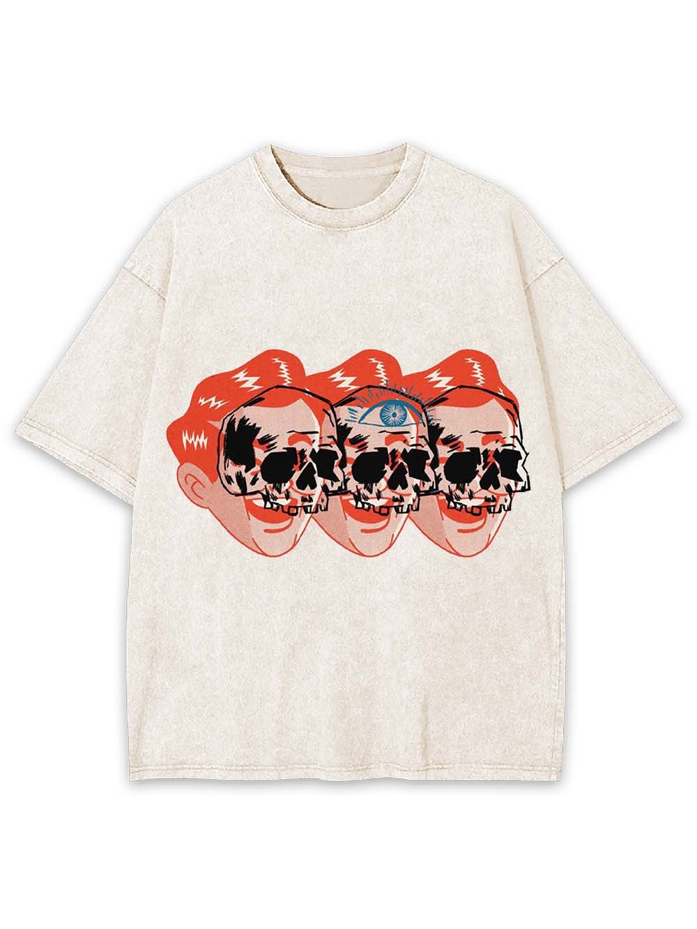 THIRD EYE TRIO WASHED TSHIRT