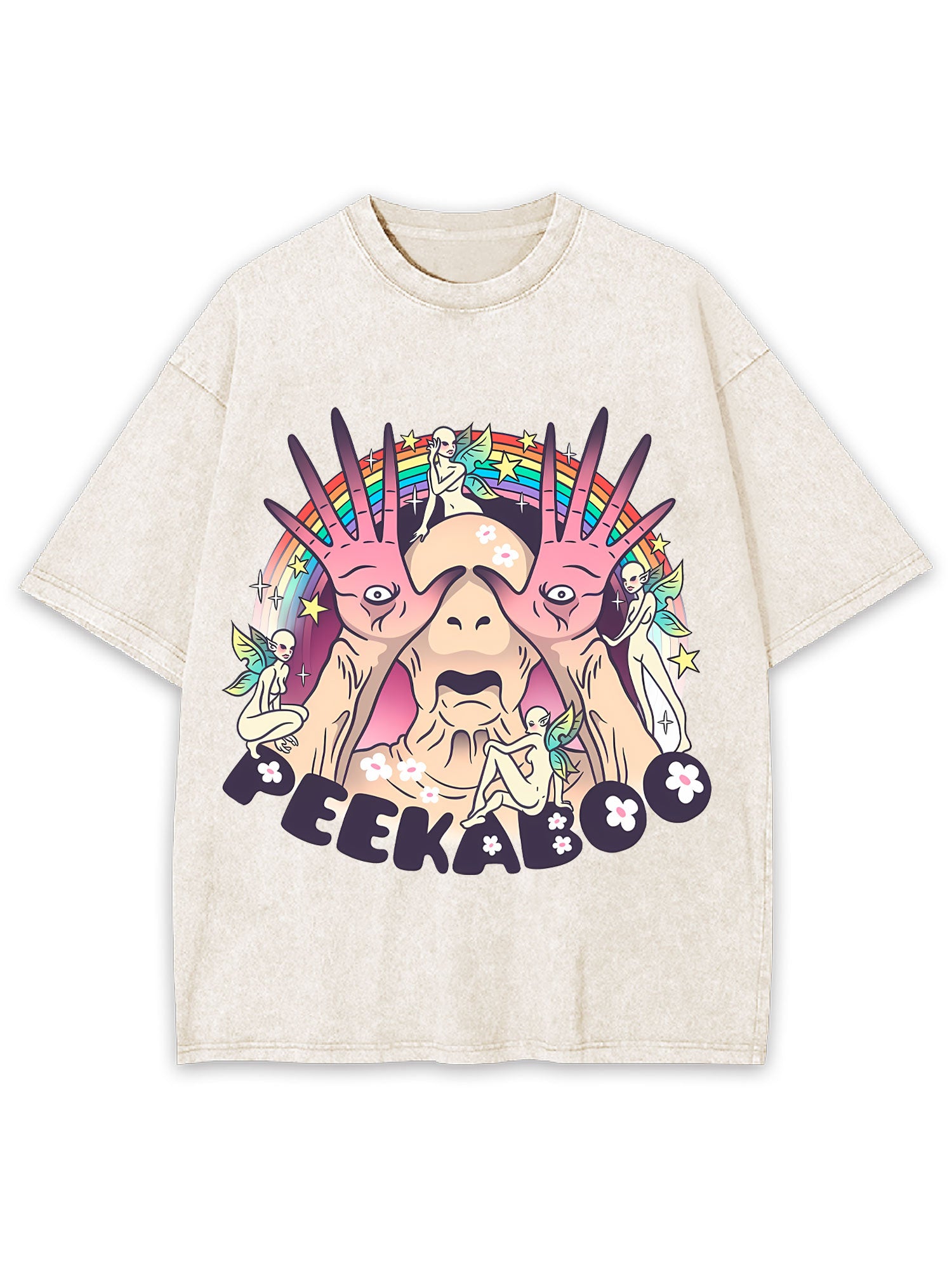 Peekaboo Washed Tshirt