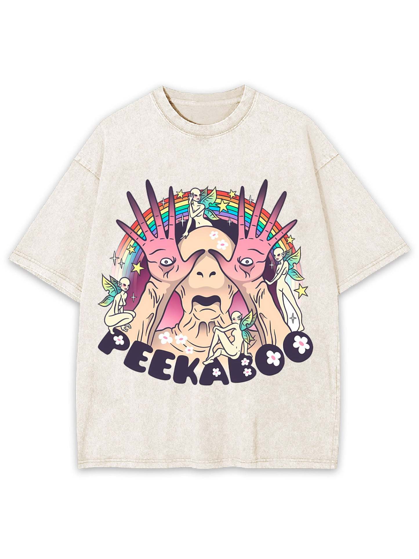 Peekaboo Washed Tshirt