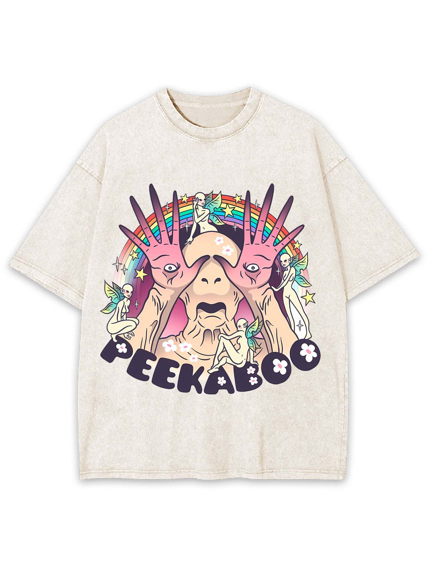 Peekaboo Washed Tshirt