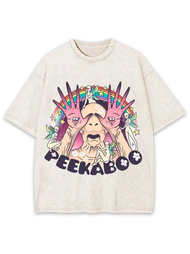 Peekaboo Washed Tshirt