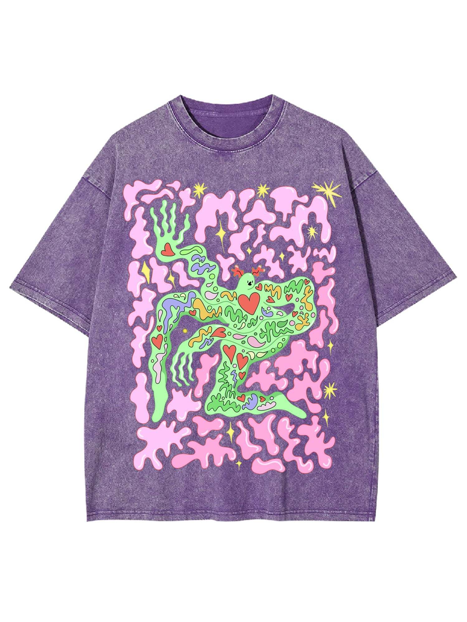 Groovy Dance Guy Washed Tshirt