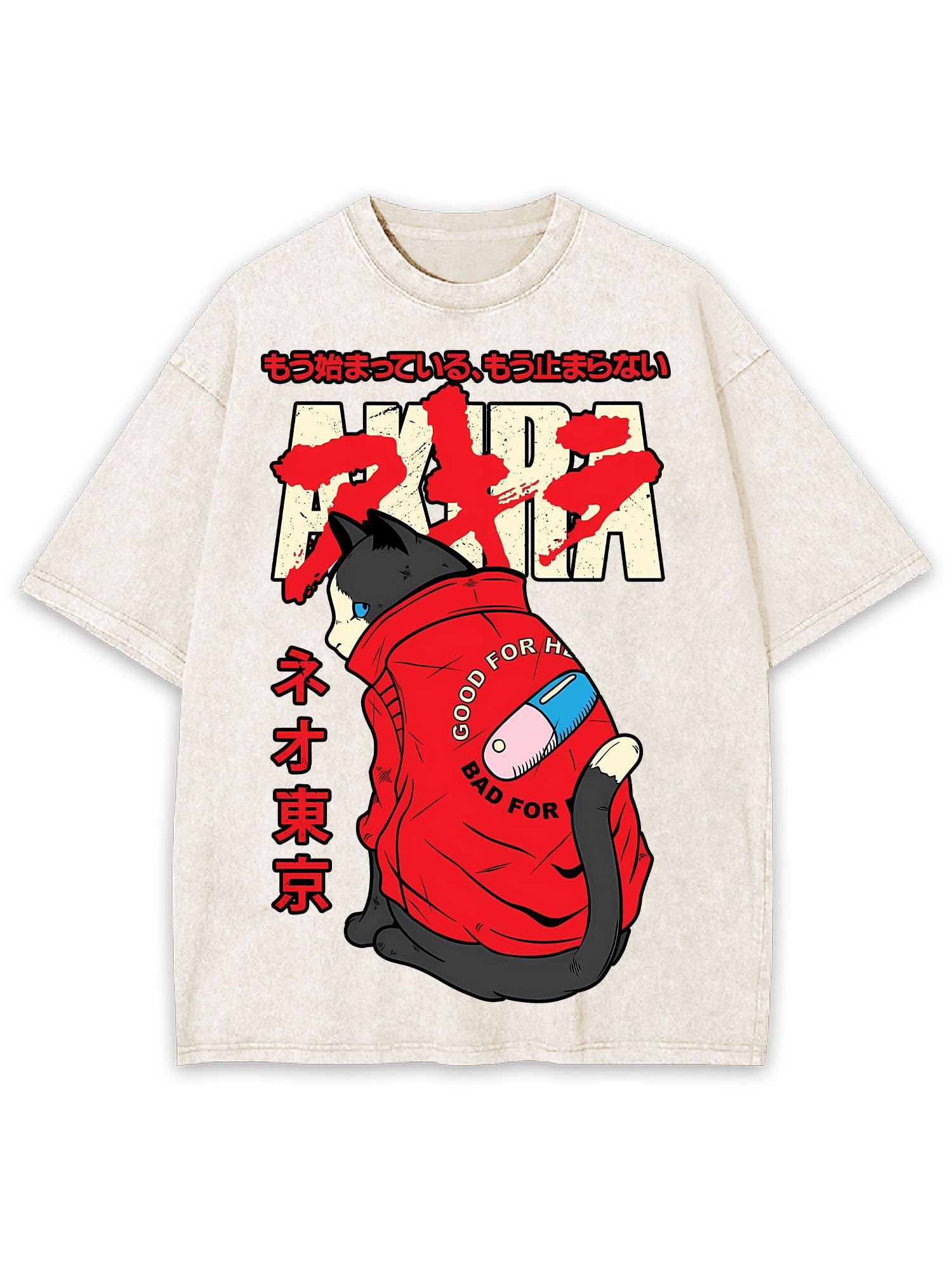 Akira Washed Tshirt