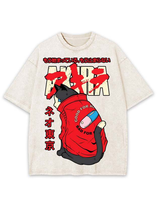 Akira Washed Tshirt