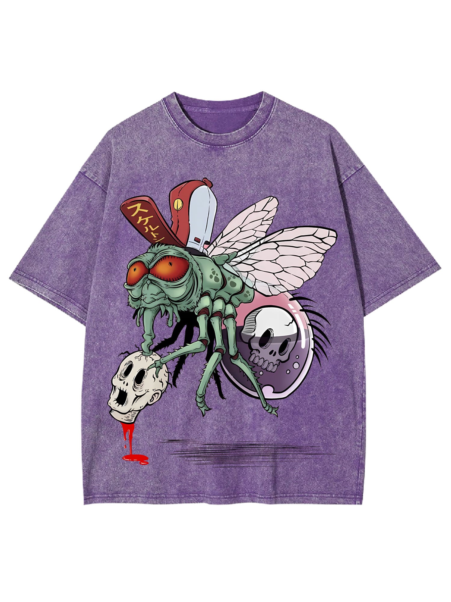 Flying Nightmare Washed Tshirt
