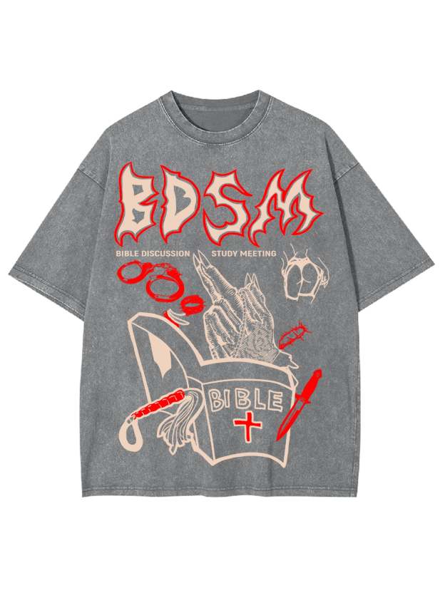Bdsm Washed Tshirt