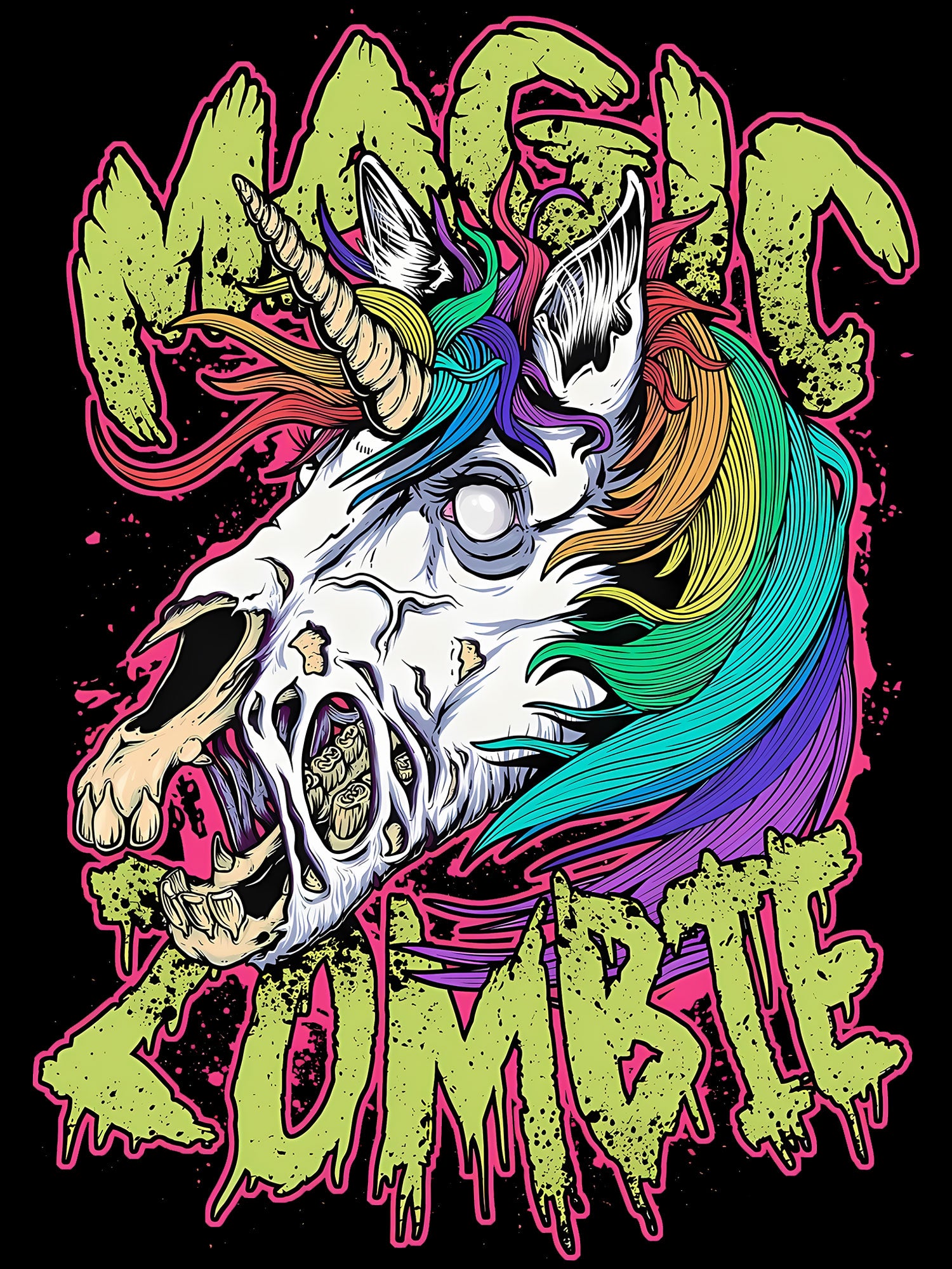 Magic Zombie Washed Tshirt