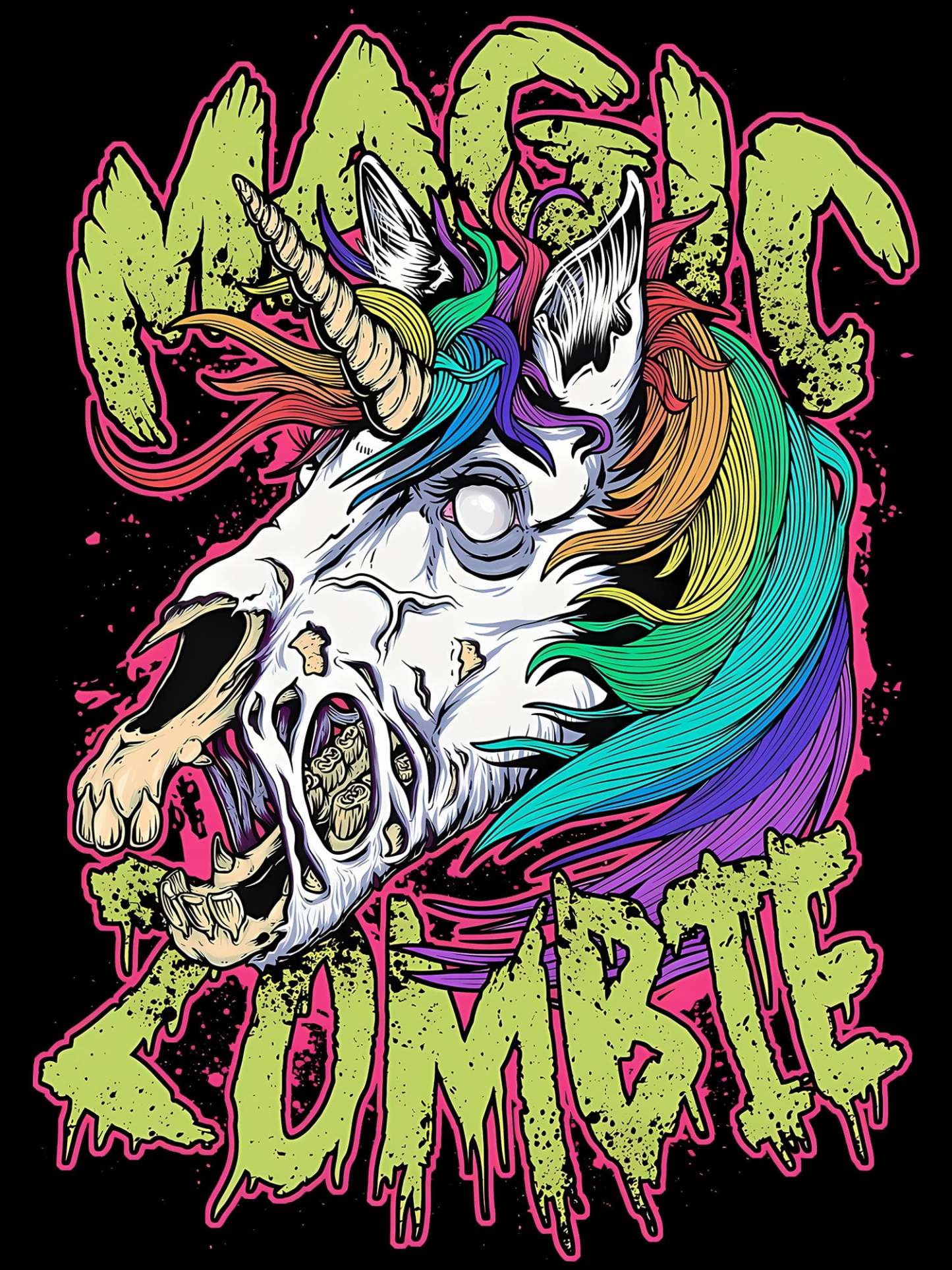 Magic Zombie Washed Tshirt