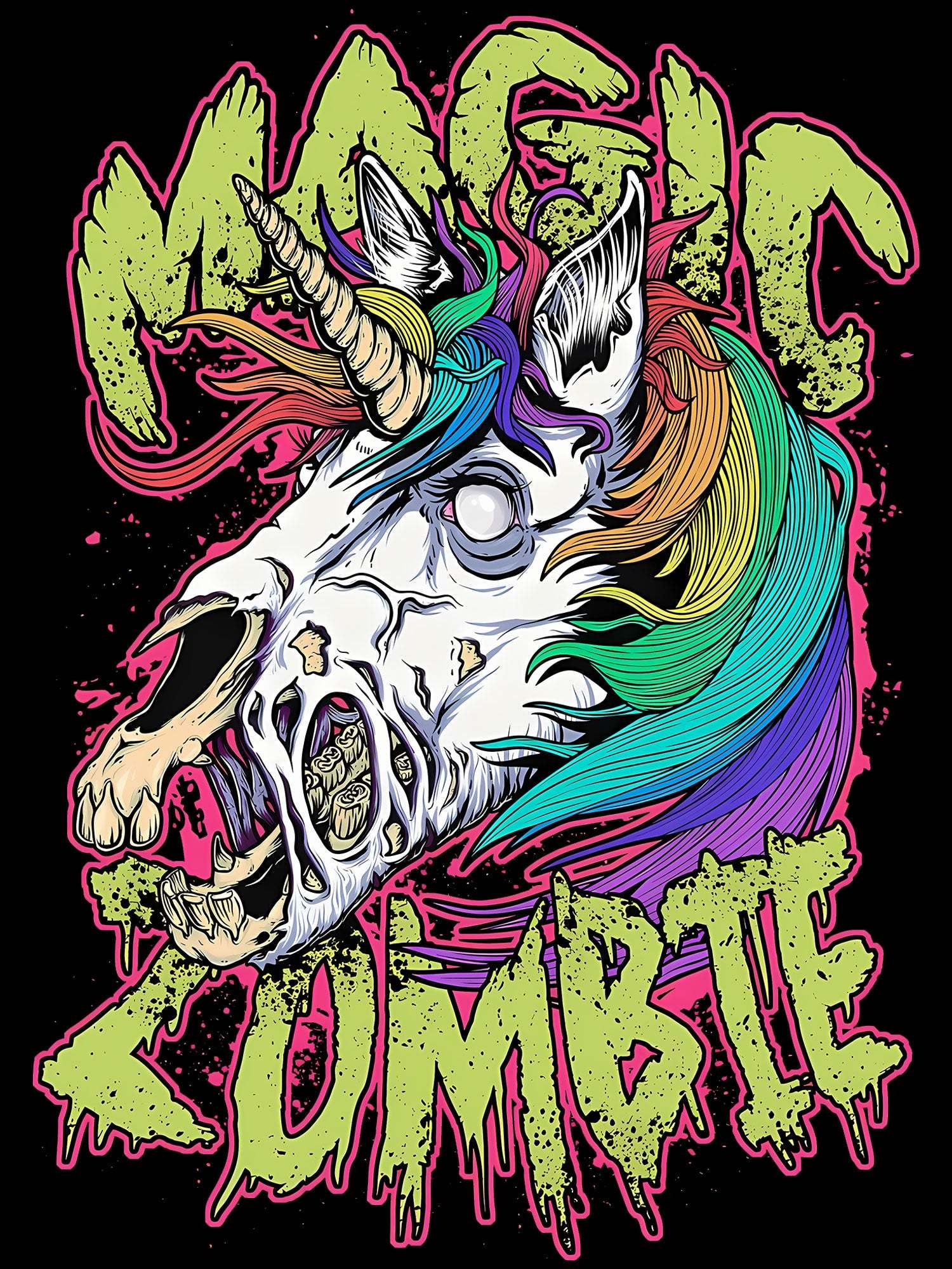 Magic Zombie Washed Tshirt