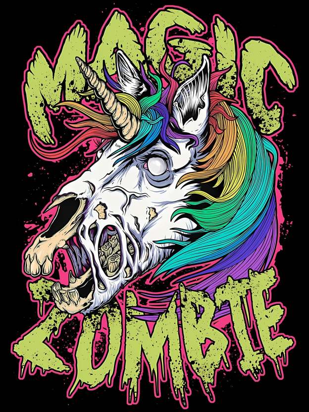 Magic Zombie Washed Tshirt