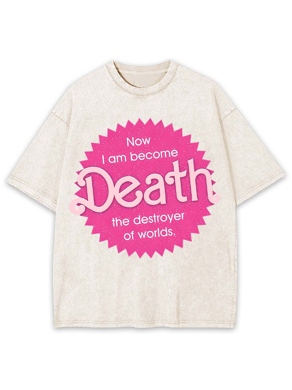 Sparkly Harbinger of Death Washed Tshirt