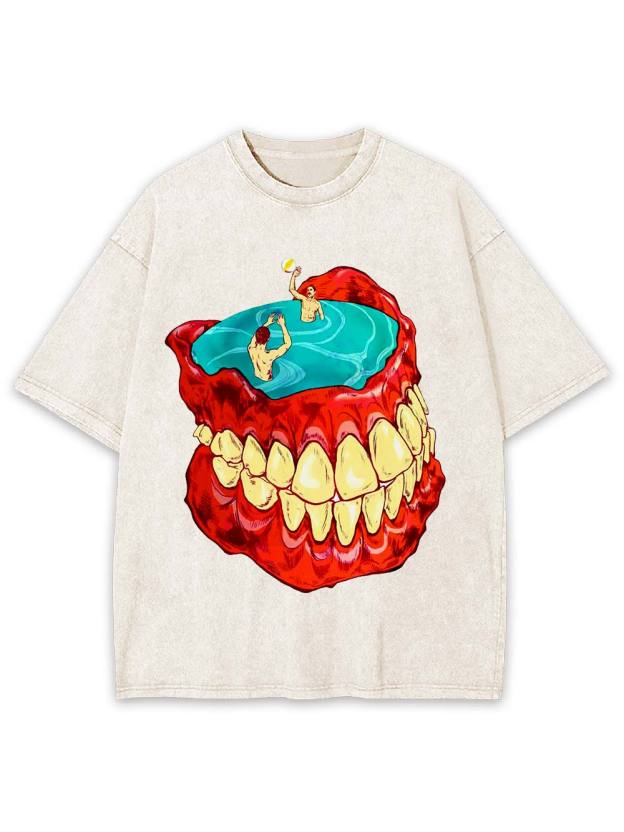 Pool of Teeth Madness Washed Tshirt