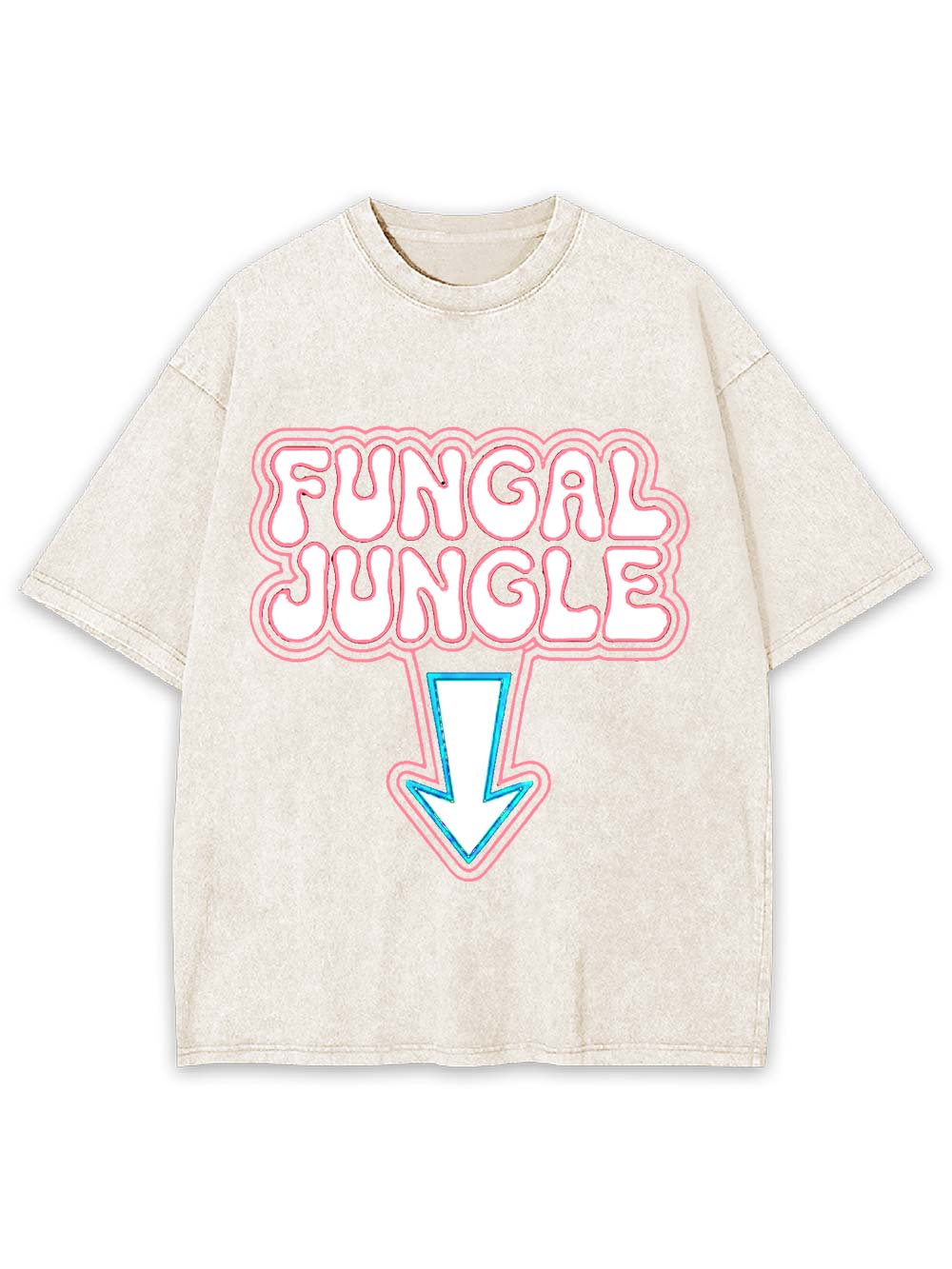 Fungal Jungle Washed Tshirt