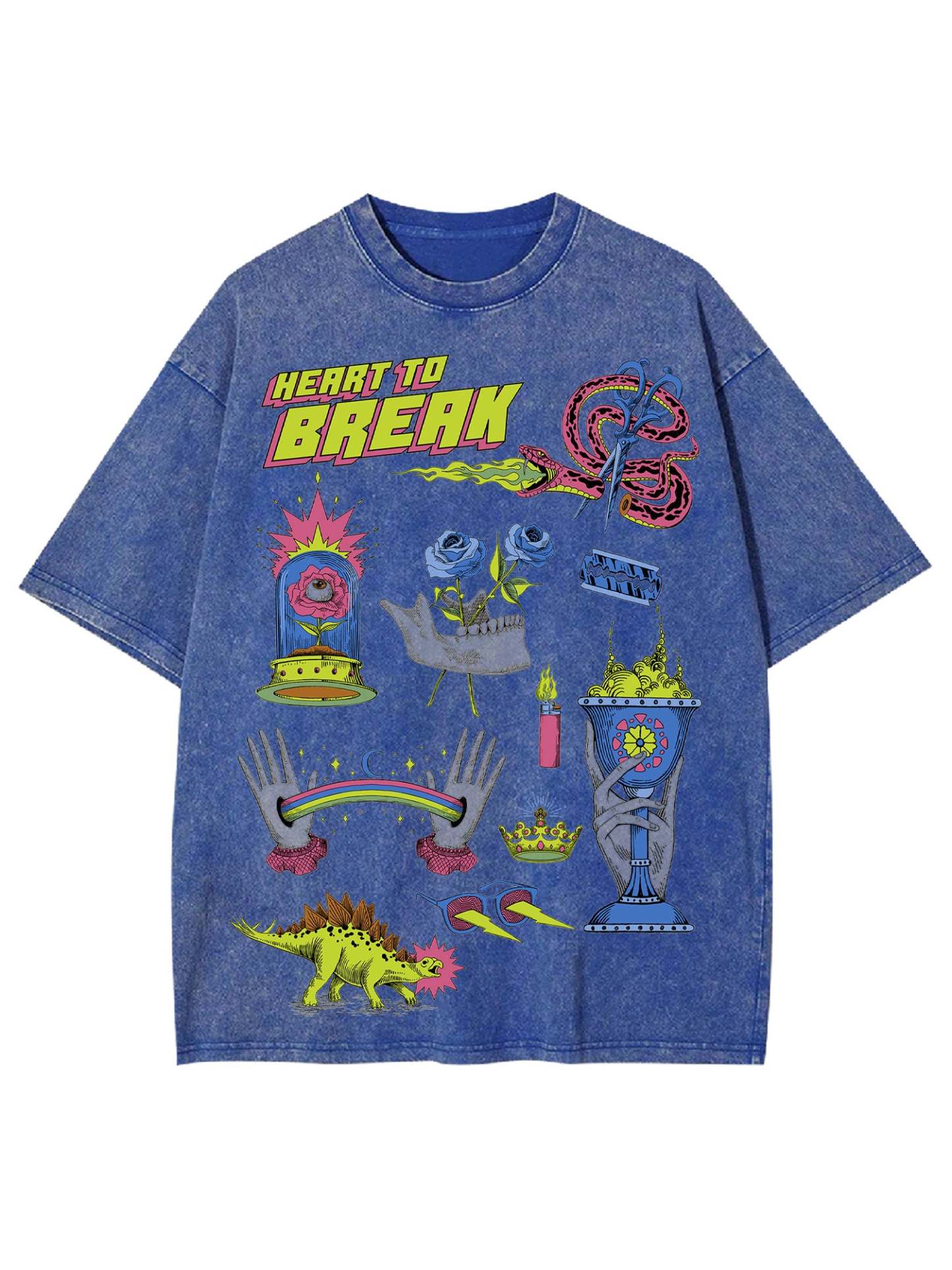 Heart To Break Washed Tshirt