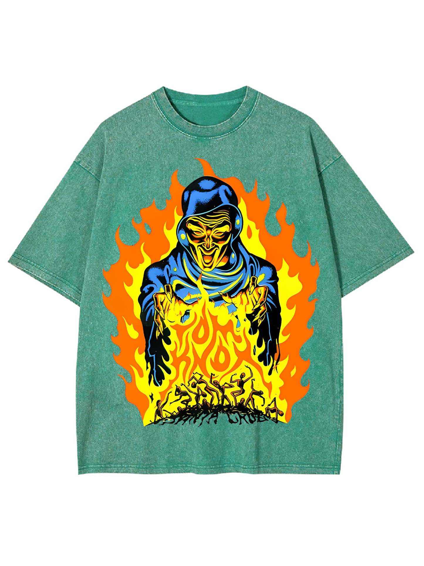 Master Of The Flames Washed Tshirt