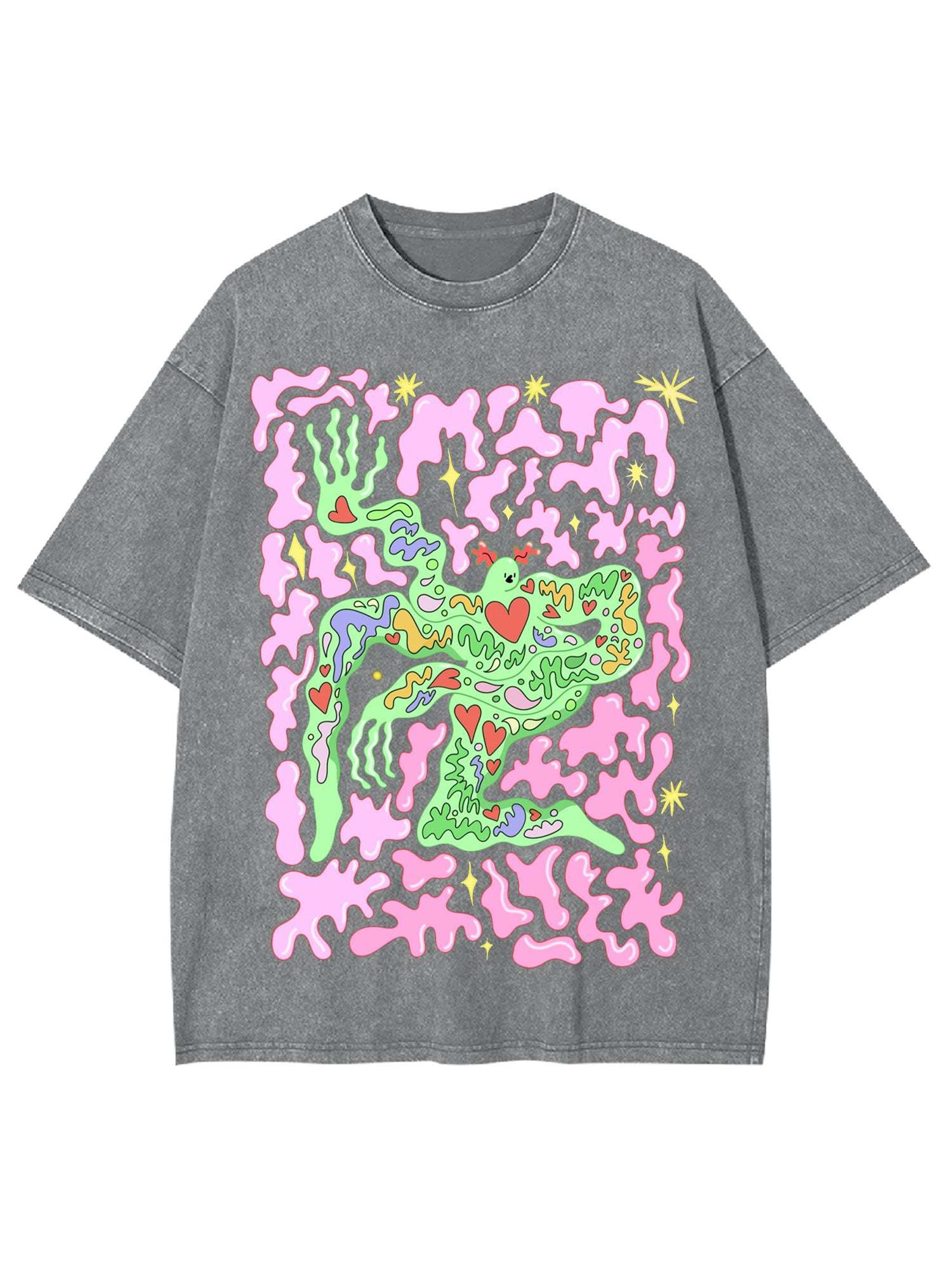 Groovy Dance Guy Washed Tshirt