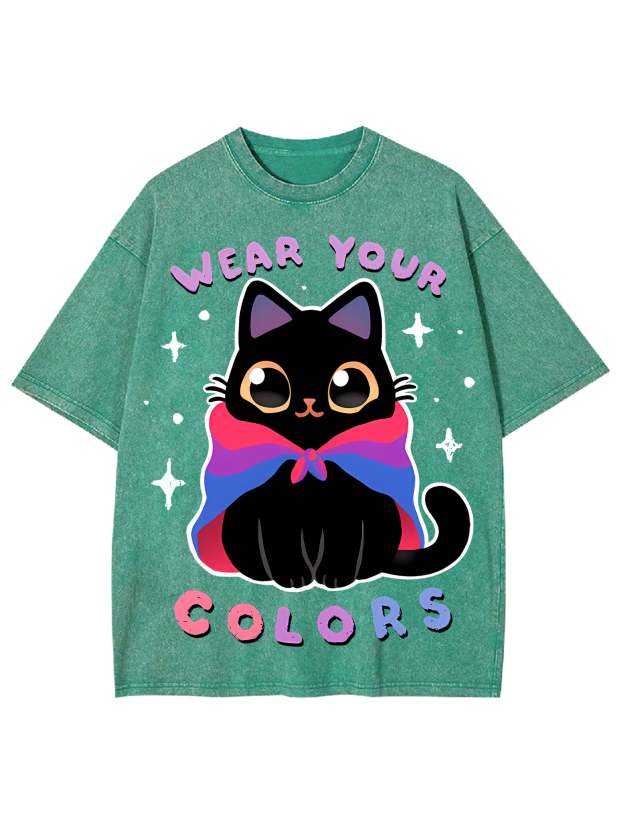 Wear Your Colors Washed Tshirt