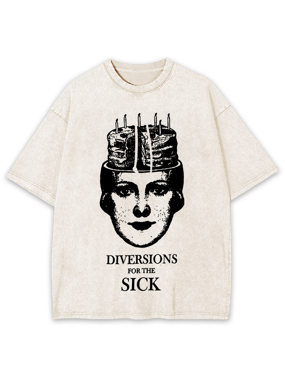 Diversions For The Sick Washed Tshirt