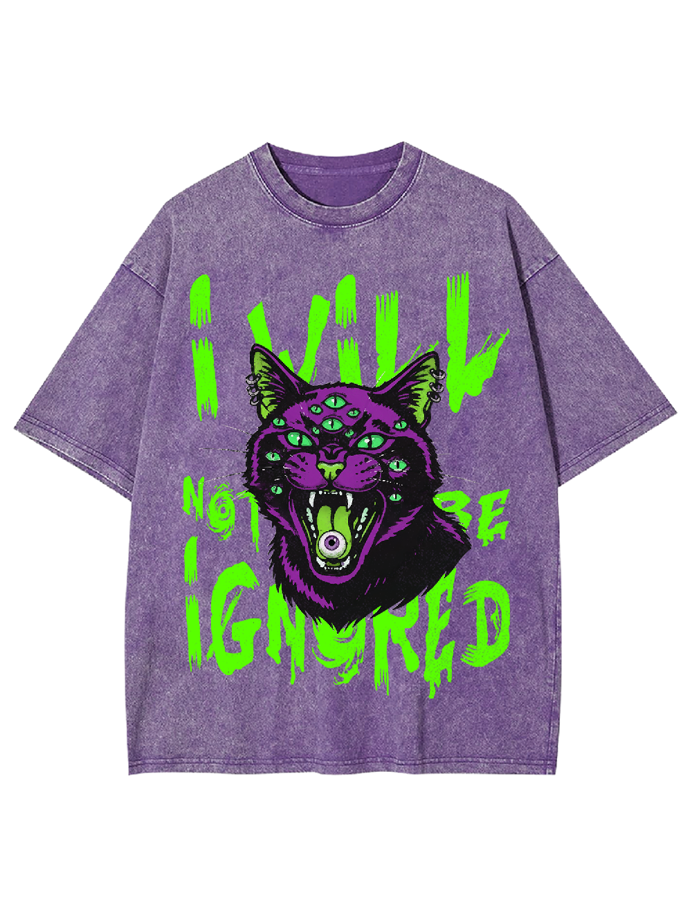 I will not be ignored Washed Tshirt