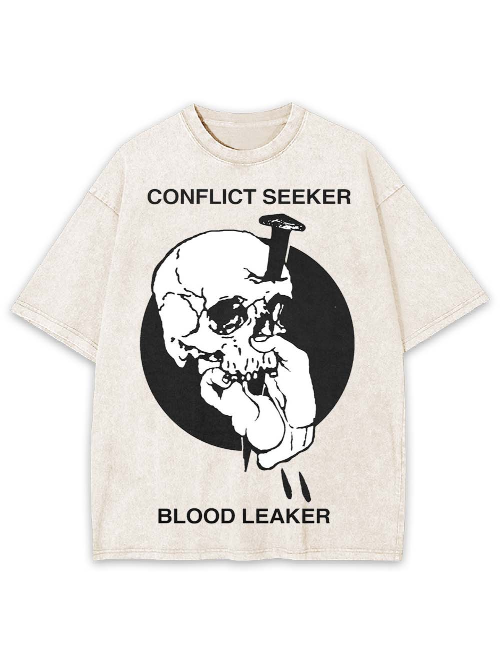 Conflict Seeker Washed Tshirt