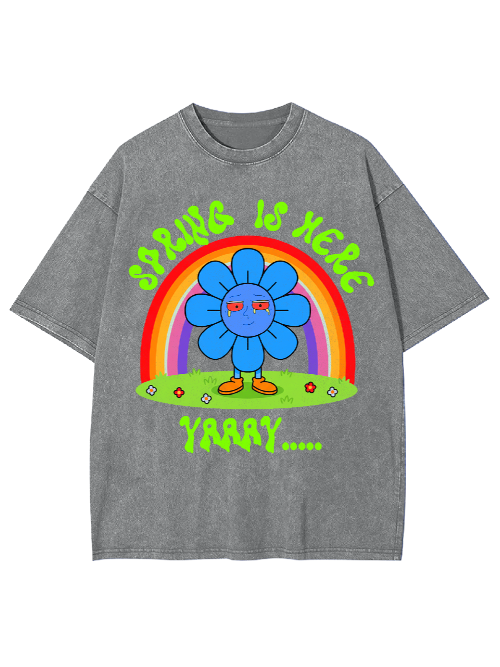 Spring is here, yaaay Washed Tshirt
