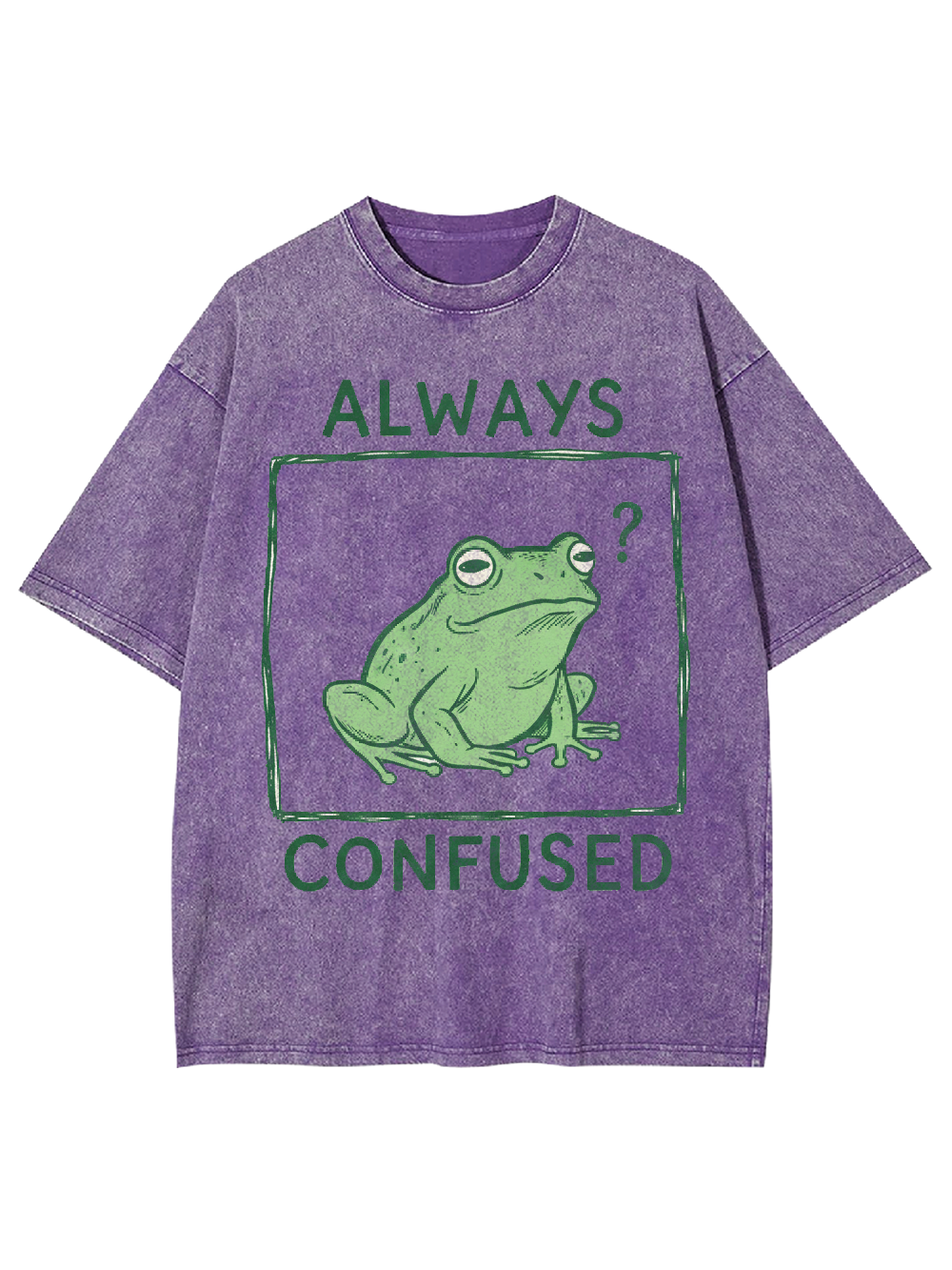 Always confused Washed Tshirt