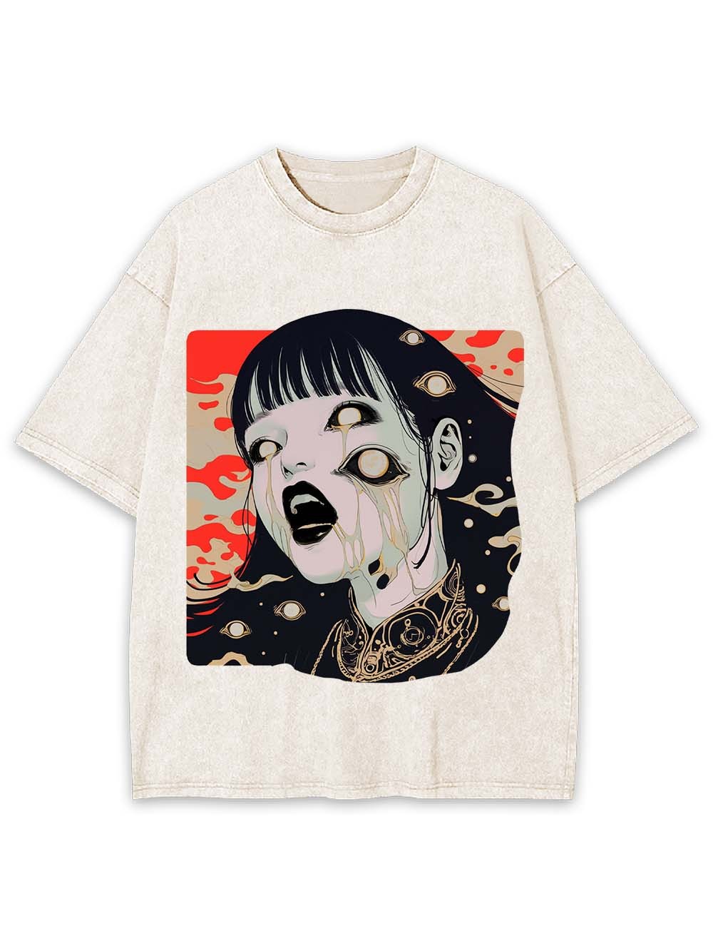 EYES OF CHAOTIC DESPAIR WASHED TSHIRT
