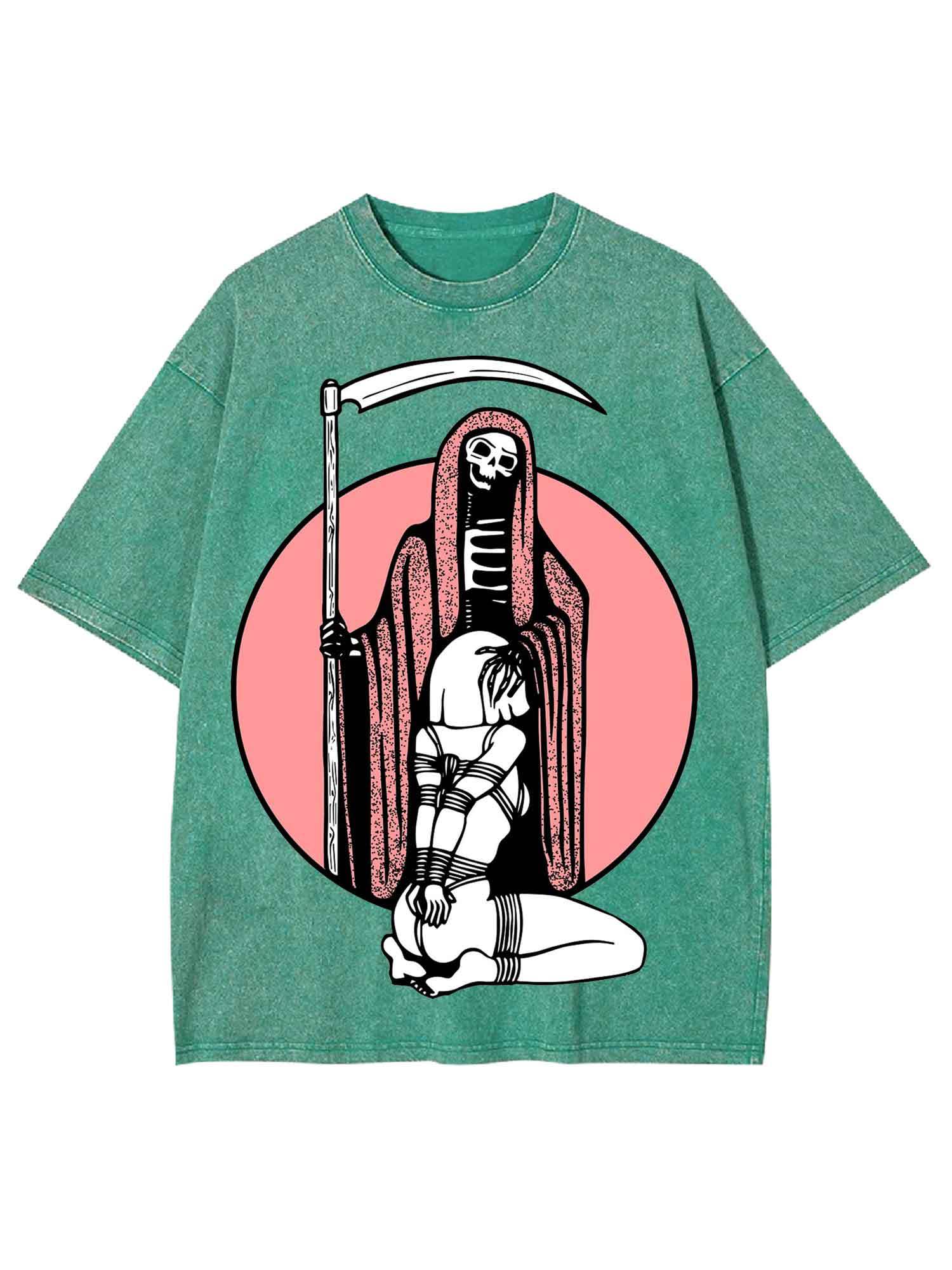 Death And Bound Washed Tshirt