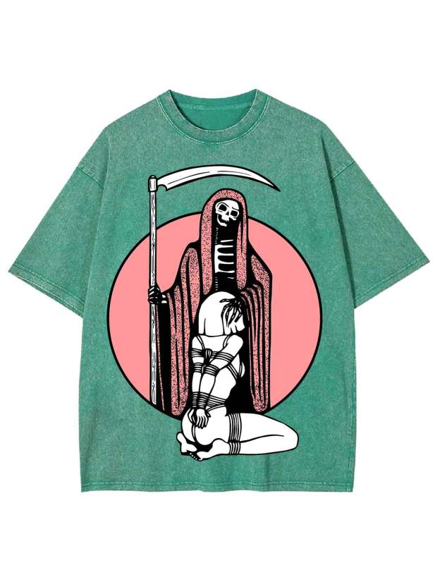 Death And Bound Washed Tshirt