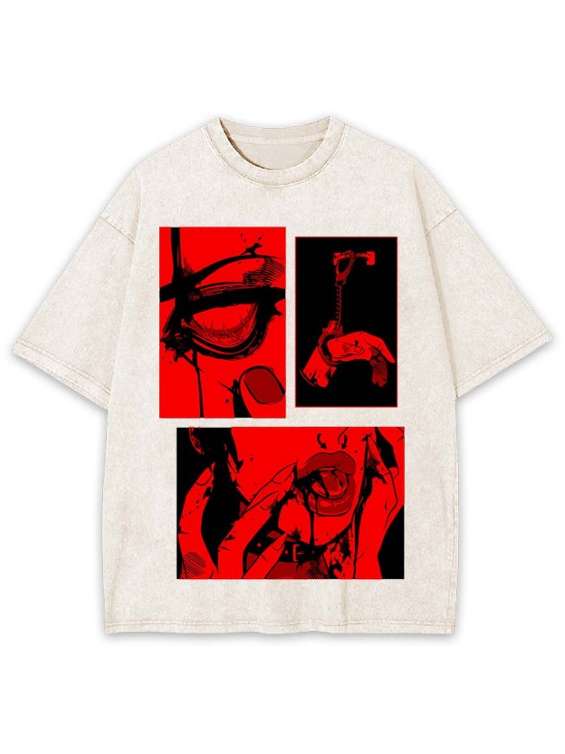 Crimson Despair Washed Tshirt