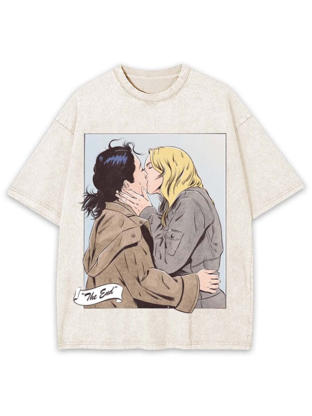 Final Kiss Washed Tshirt