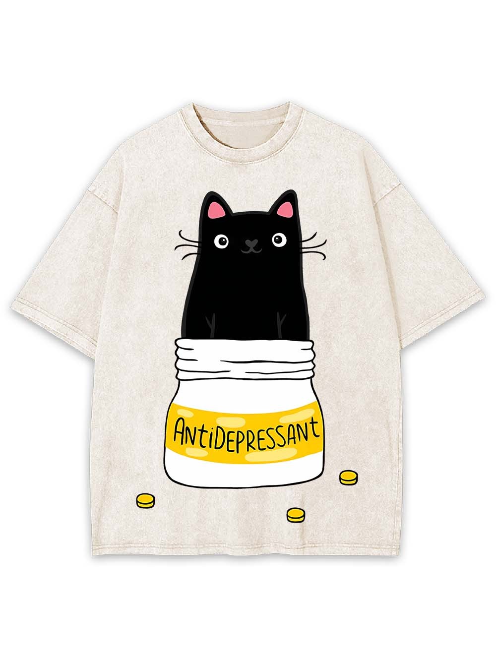 Antidepressant Washed Tshirt