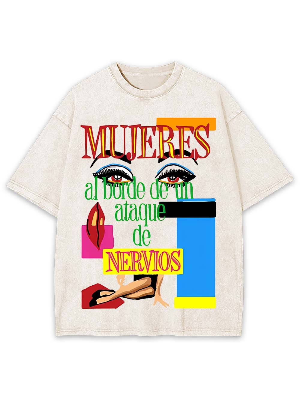 Women on the Verge of a Nervous Breakdown Washed Tshirt