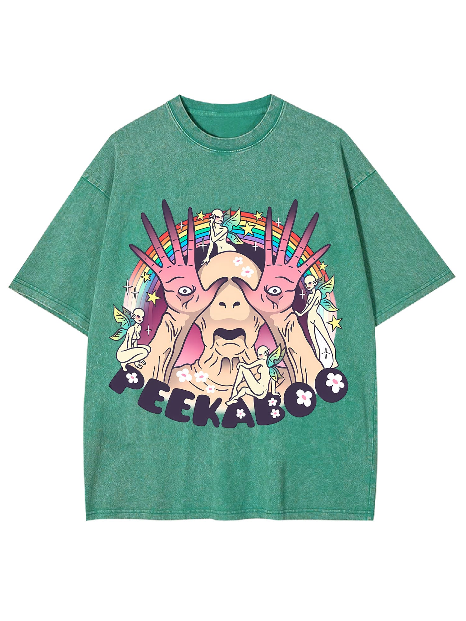 Peekaboo Washed Tshirt