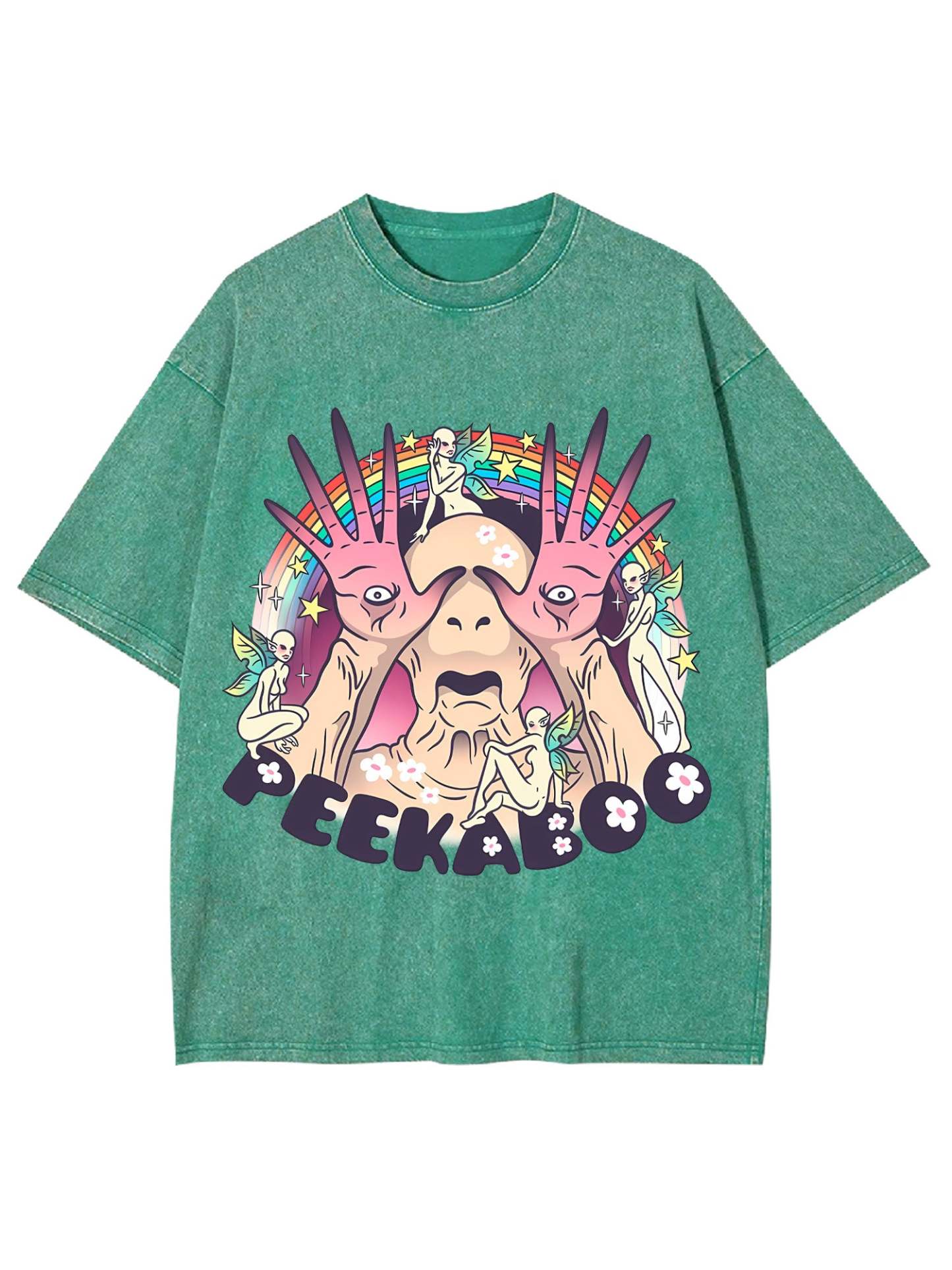 Peekaboo Washed Tshirt