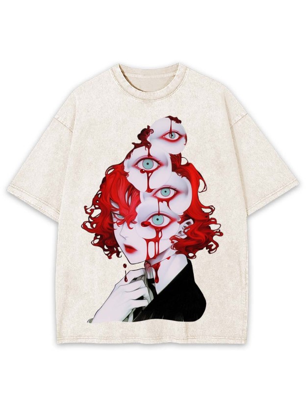 SURREAL GAZE WASHED TSHIRT