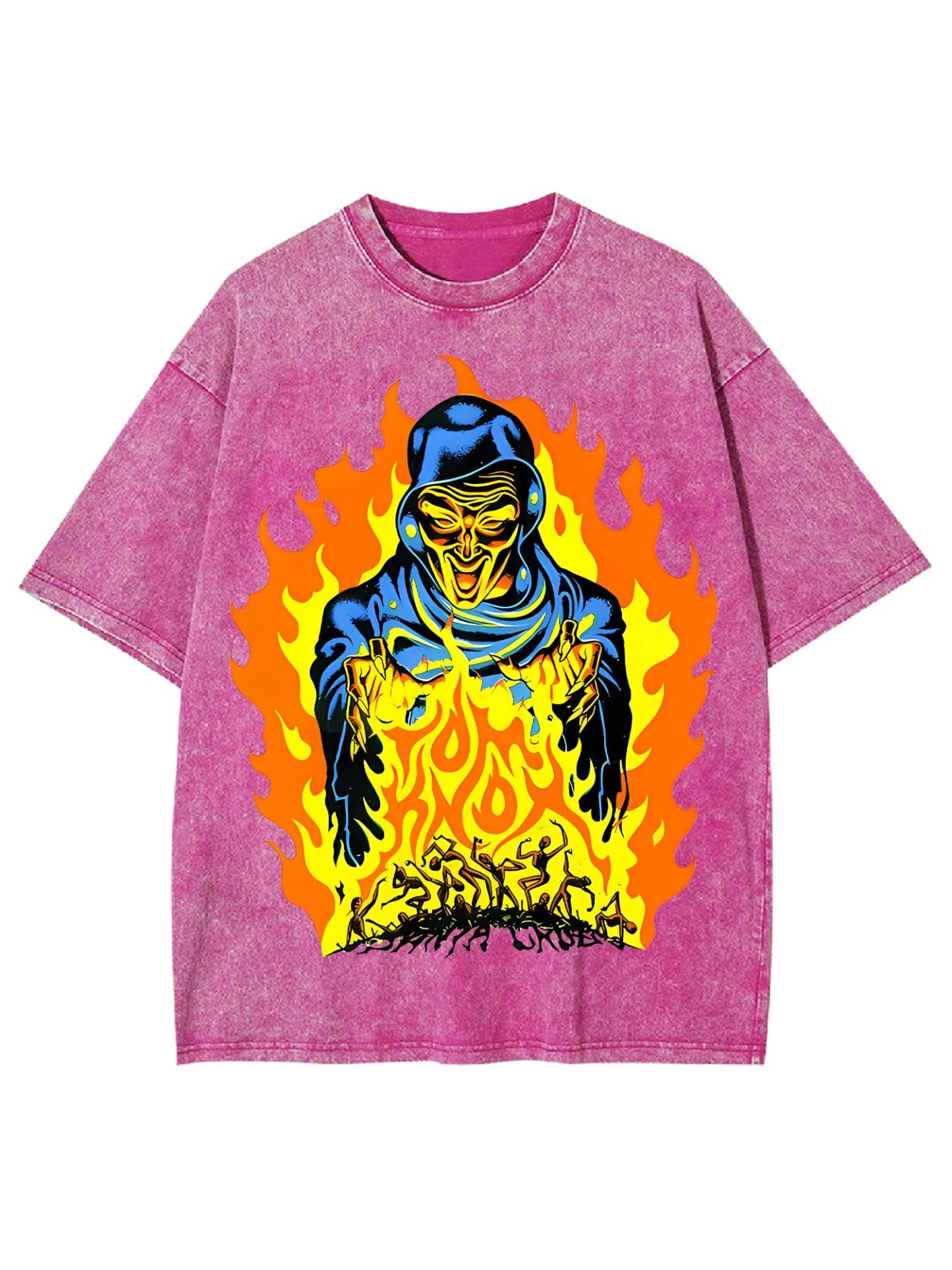 Master Of The Flames Washed Tshirt