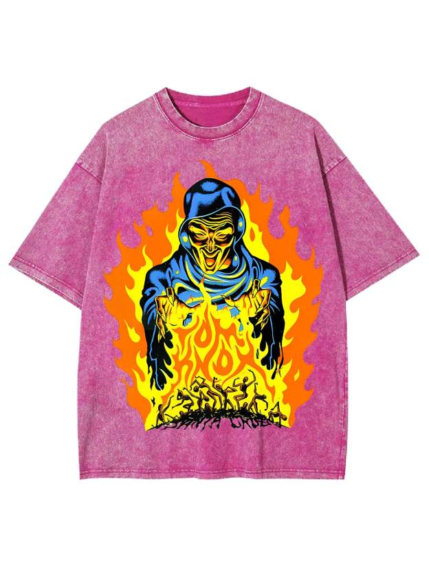Master Of The Flames Washed Tshirt