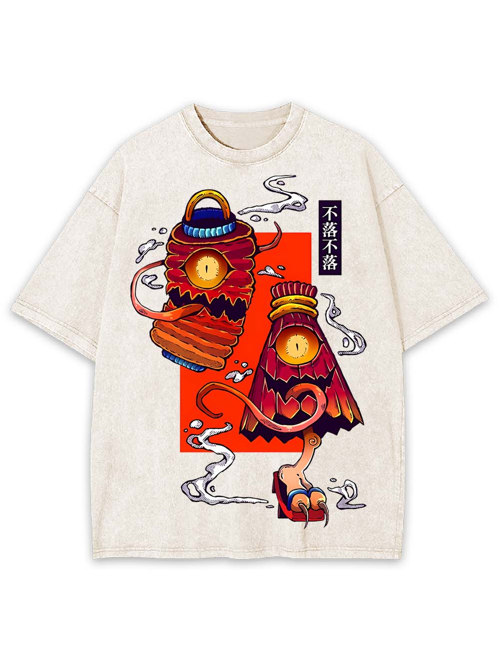 EYE LANTERNS WASHED TSHIRT