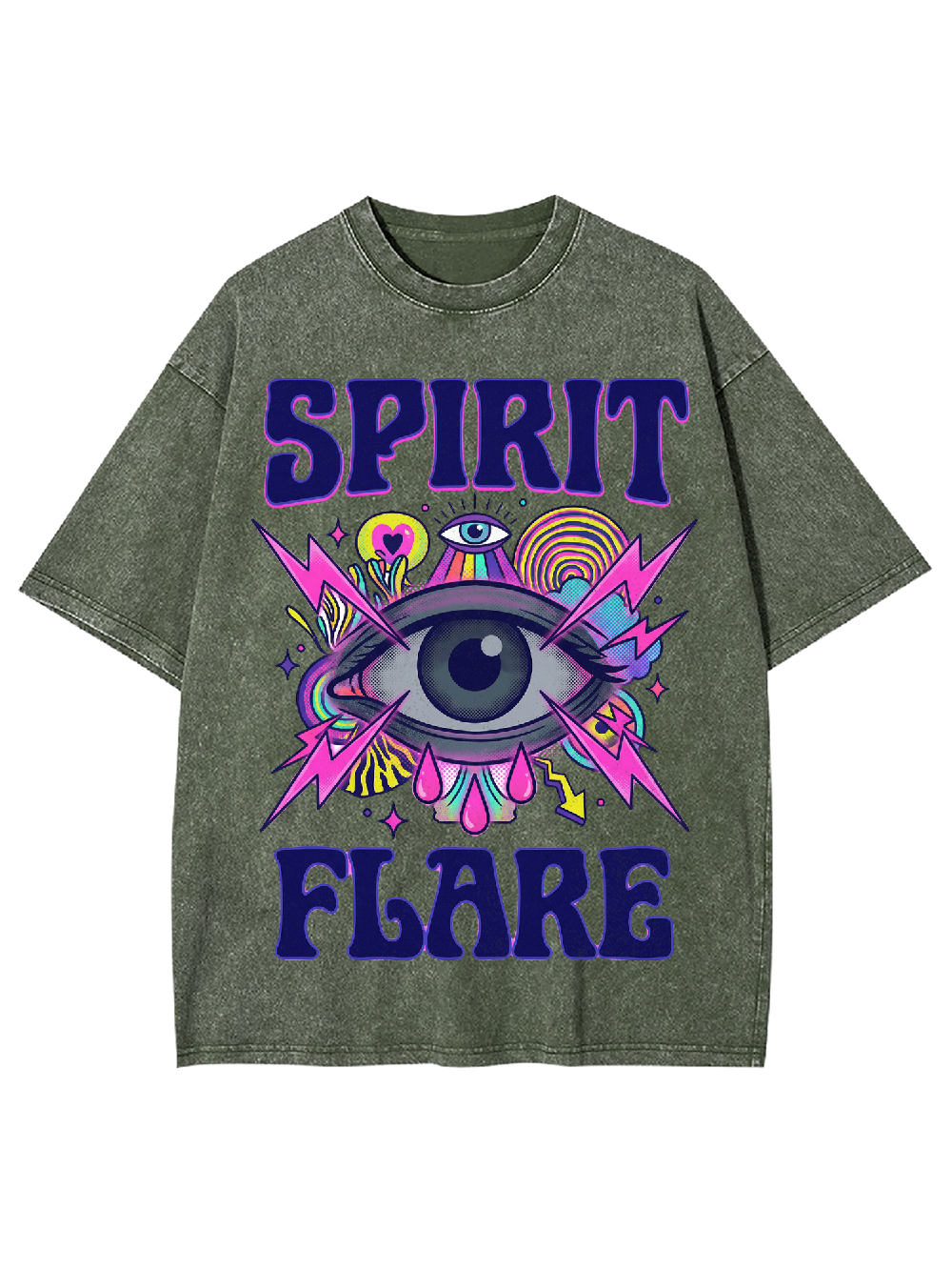 Spirit Flare Washed Tshirt