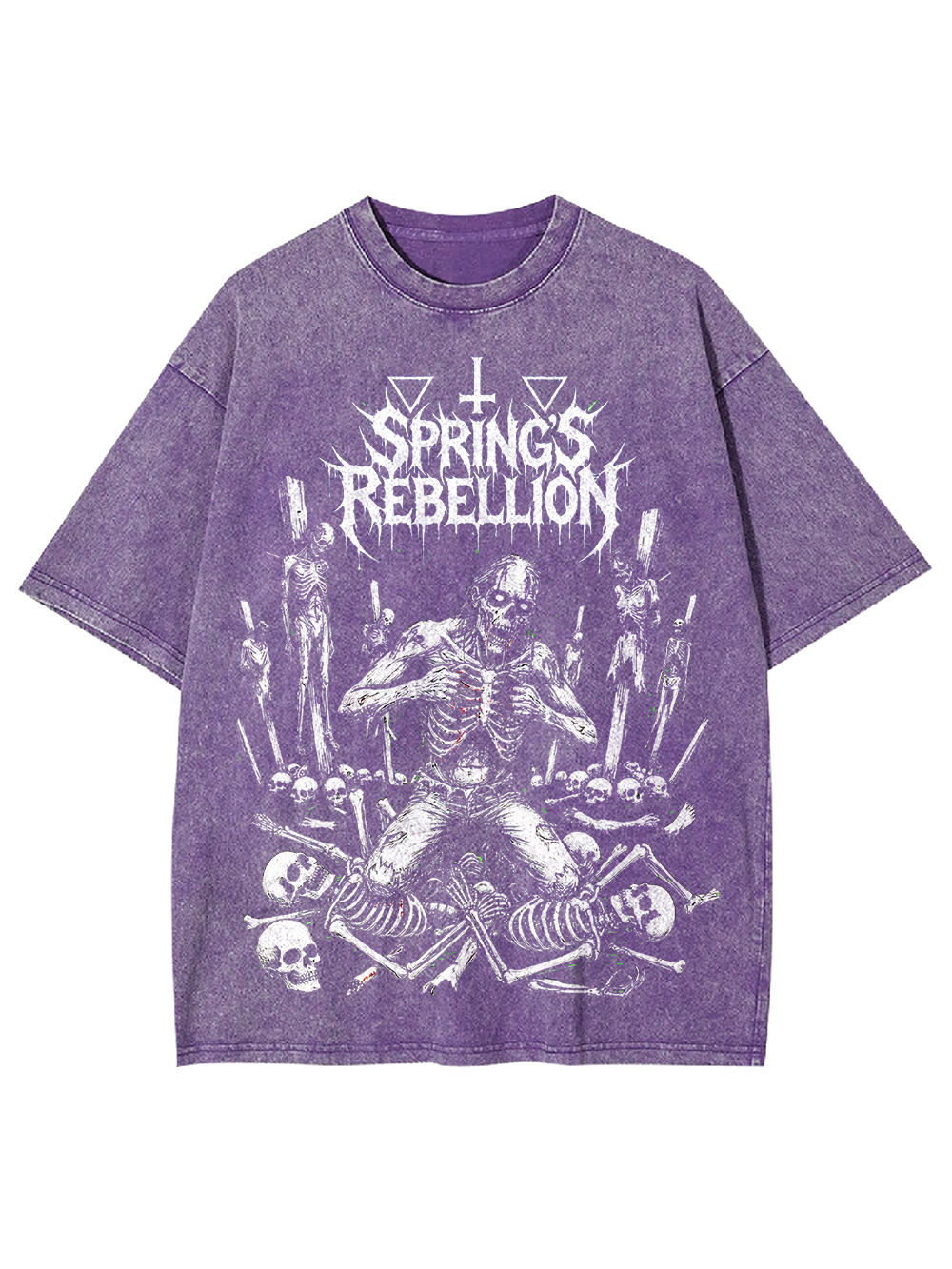 Spring‘s Rebellion Washed Tshirt